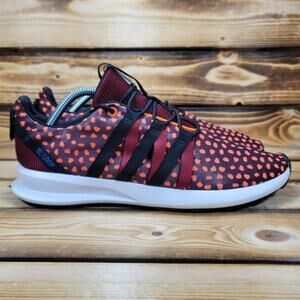 Adidas SL Loop CT Men’s Size 11 Black Orange Burgundy Red Casual Sneakers
